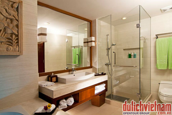 Phòng tắm của khu nghỉ dưỡng