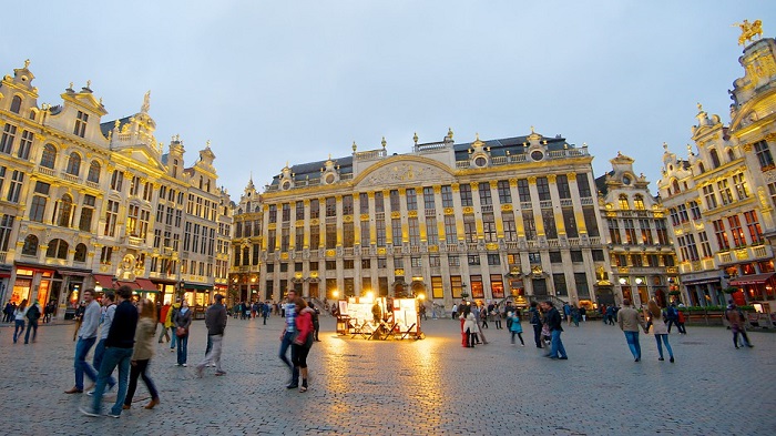Quảng trường trung tâm Brussels La Grand-Place