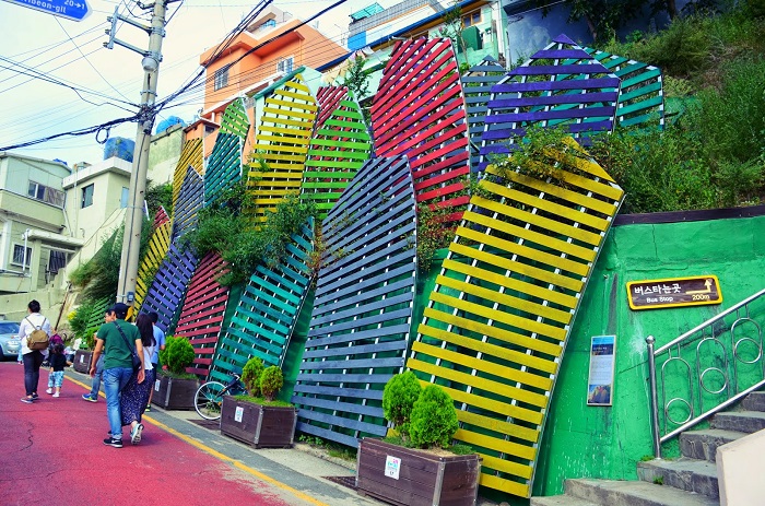 Làng Gamcheon - mỗi nơi trong ngôi làng đều có một nét đẹp riêng biệt