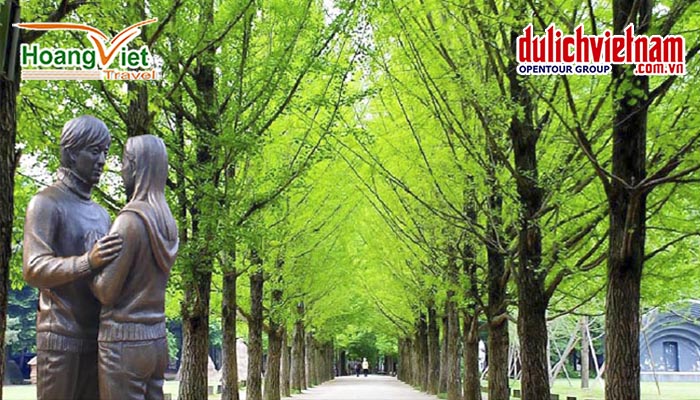 Đảo Nami mùa thu