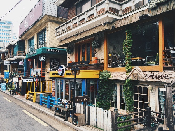 Quán cà phê trên phố cổ Insadong