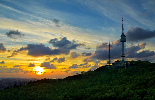 Toàn cảnh núi Namsan