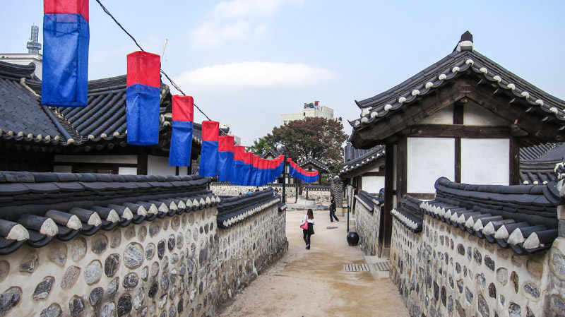làng dân tộc hanok namsan
