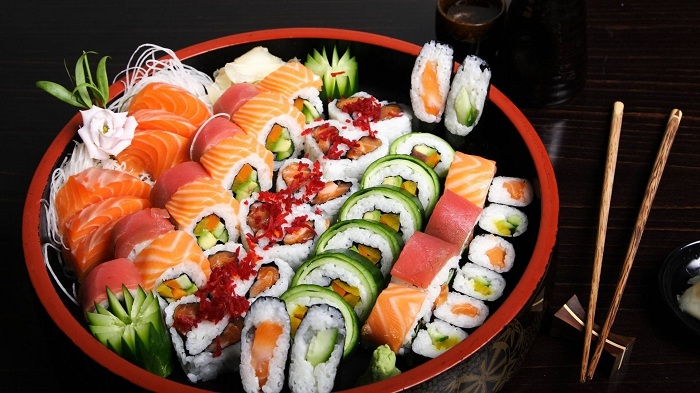 Món Sushi Hàn Quốc