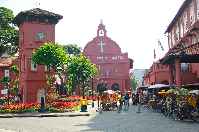 Thành phố Malacca - những công trình kiến trúc cổ 
