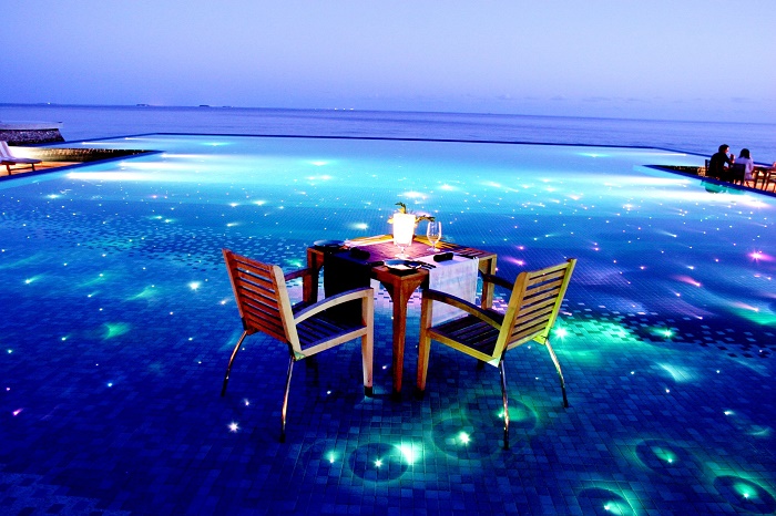 Resort sang chảnh tại  thiên đường đảo Maldives
