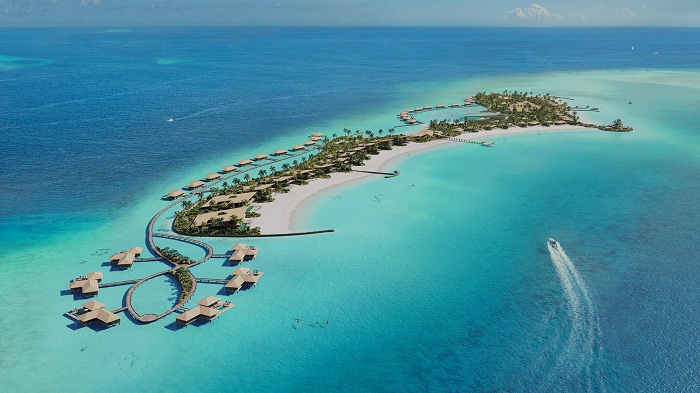 Maldives nhìn trên cao xuống