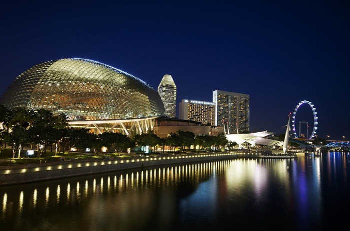Tour du lịch liên tuyến 3 quốc gia Nhà hát Esplanade