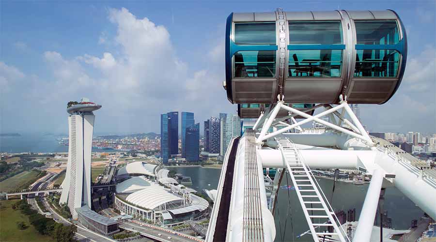 vòng quay singapore flyer