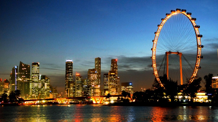 vòng quay singapore flyer