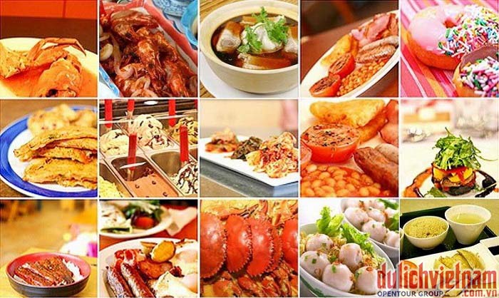 Thưởng thức nhiều món ăn hấp dẫn tại Singapore