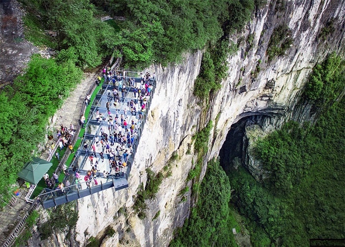 Đài quan sát bằng kính trong suốt