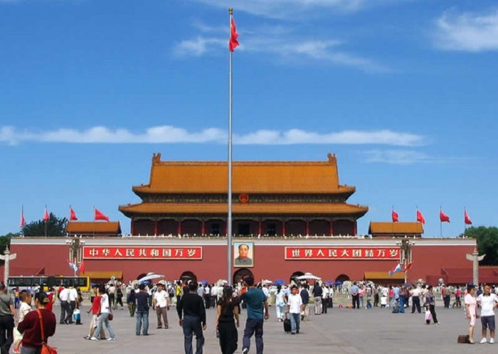 quảng trường Thiên An Môn tour trung quốc
