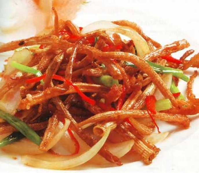 Sá sùng xào Sá sùng xào chua ngọt