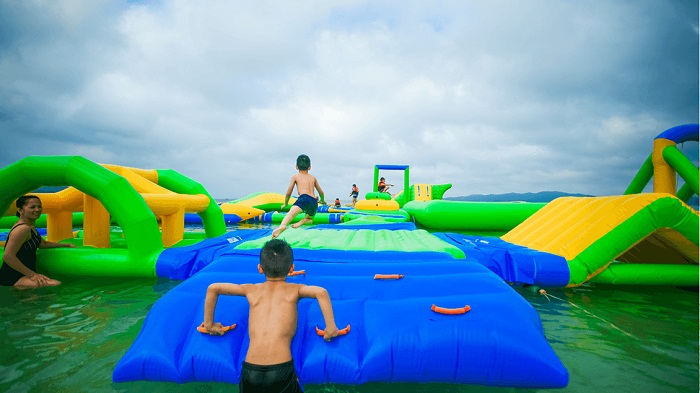 Thích thú với những trò chơi thú vị ở Cô tô Park