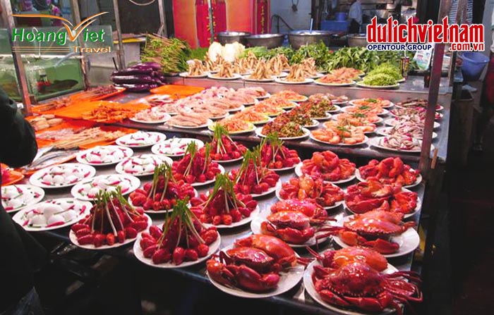 Phố ẩm thực Trung Sơn