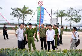 Lực lượng công an Quảng Ninh thường xuyên đi khảo sát 