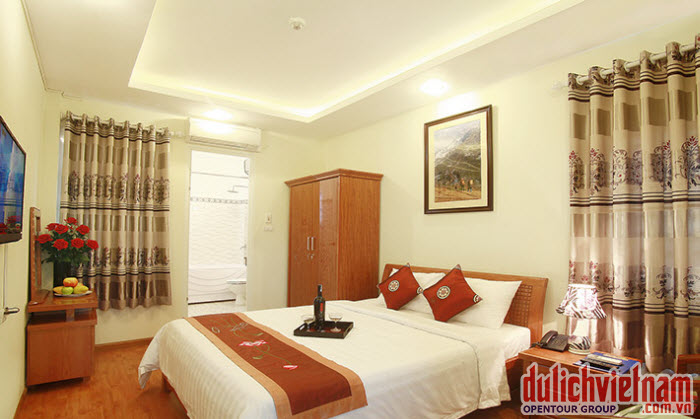 Phòng nghỉ của khách sạn Việt Hằng Quan Lạn Phòng nghỉ của khách sạn Việt Hằng Quan Lạn