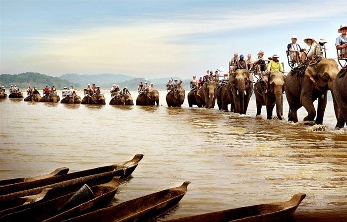 Trải nghiệm cưỡi voi