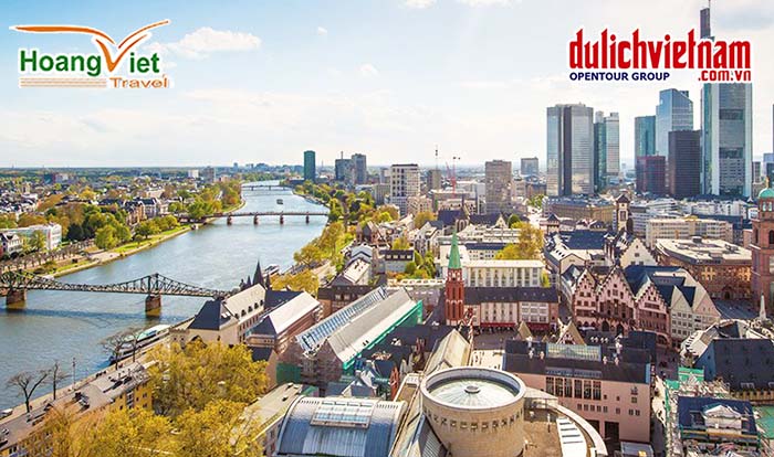Thành phố Frankfurt, Đức. Thành phố Frankfurt, Đức.