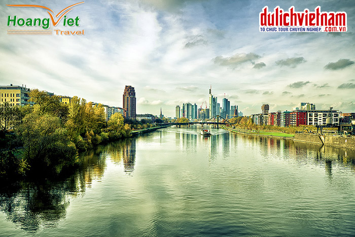 Thành phố Frankfurt yên bình