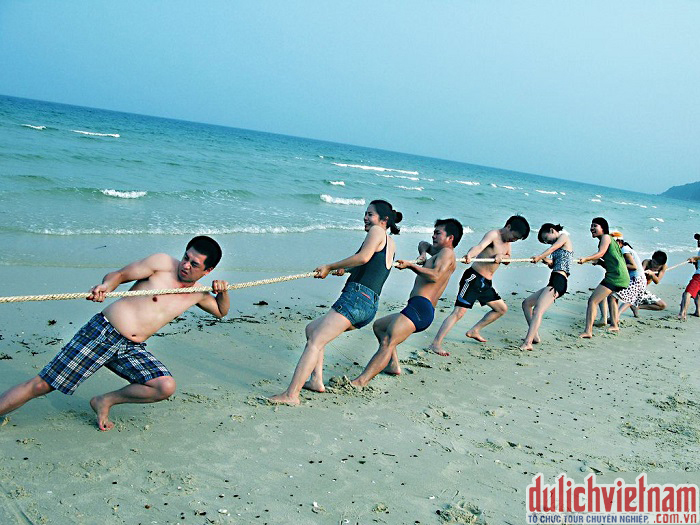 Kéo co trên biển