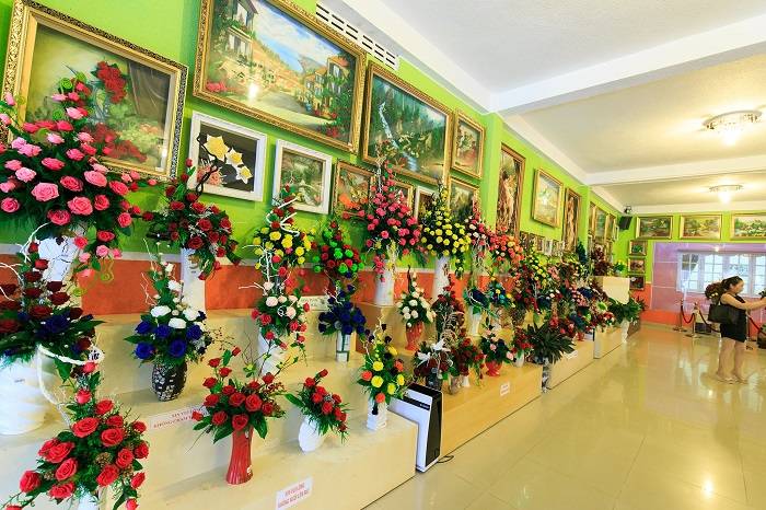 Show room hoa khô Đà Lạt