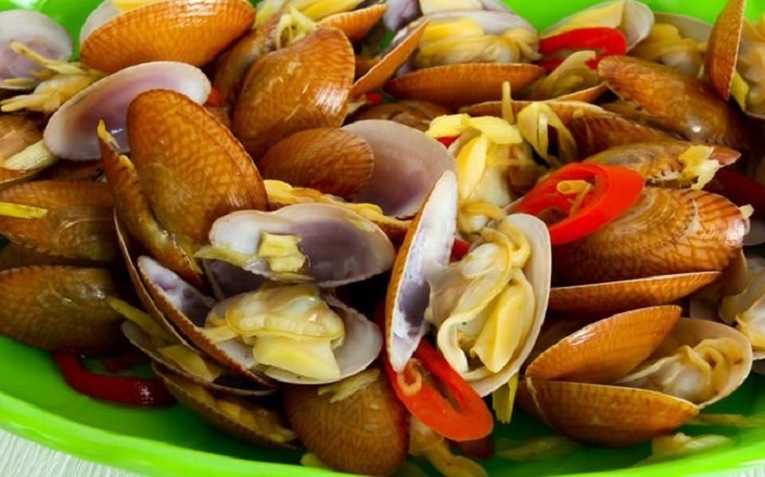 Hải sản thơm ngon biển Đà Nẵng