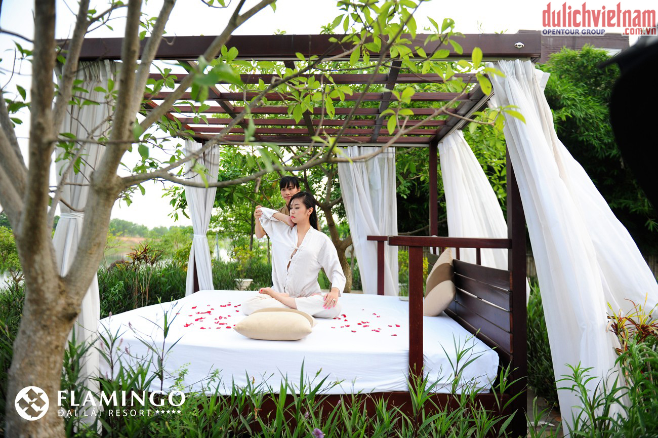Khu vực Spa với nhiều phương pháp trị liệu mới nhất giúp bạn thư giãn, chăm sóc sức khỏe