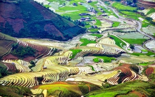 Mùa nước đổ ở Hà Giang