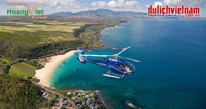   Tour trực thăng ngắm nhìn Oahu