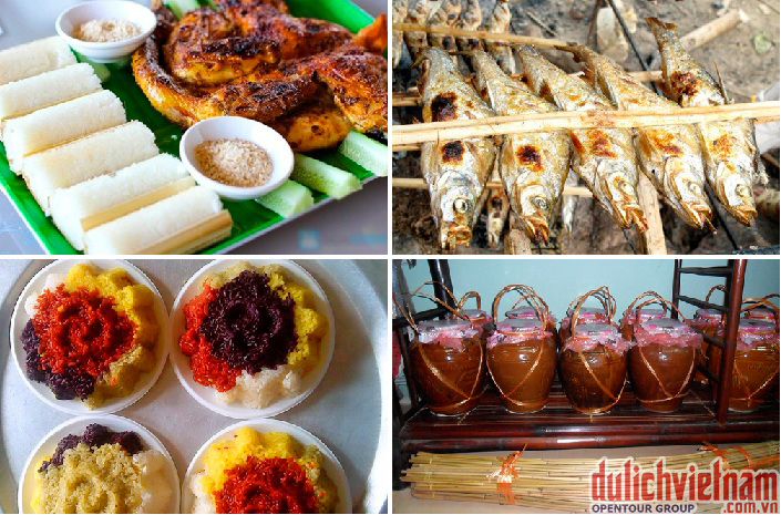 Rất nhiều món ăn đặc sản của Hòa Bình vô cùng hấp dẫn