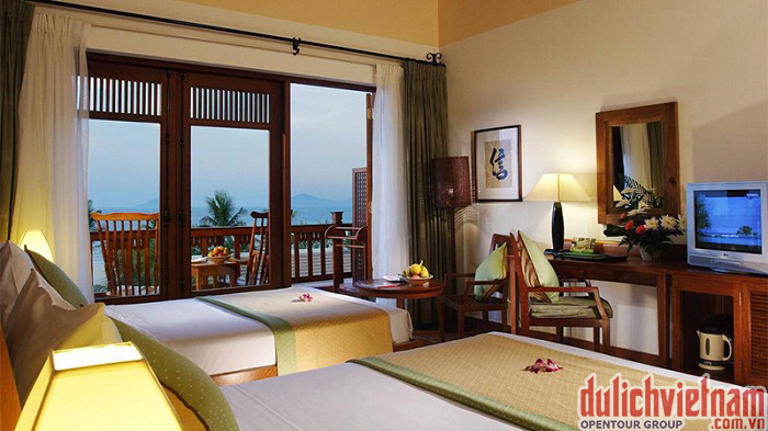Không gian vô cùng hấp dẫn từ phòng khu nghỉ dưỡng