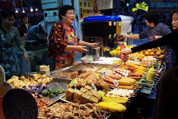 Chợ đêm phố Chùa Hồng Kông