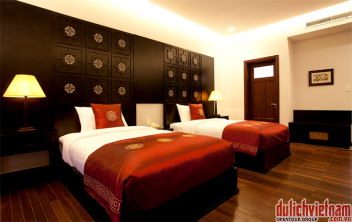 Phòng của Ana Mandara Huế Resort & Spa được thiết kế rất sang trọng