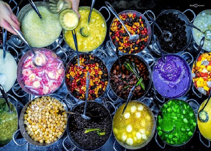 Sự đa dạng các loại chè Huế
