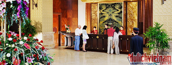 Đại sảnh của khách sạn Imperial Huế