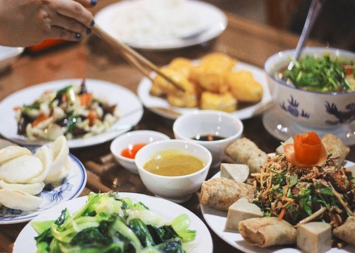 Món chay Huế tịnh tâm
