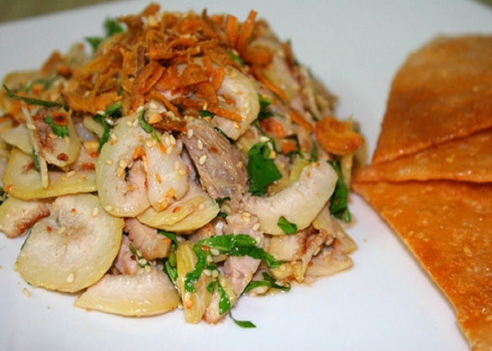Vả trộn món ăn chỉ có ở Huế