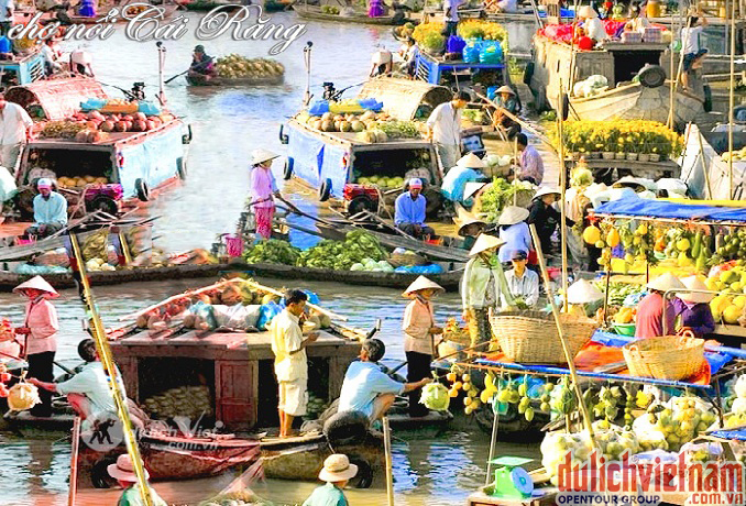 Chợ nổi Cái Răng