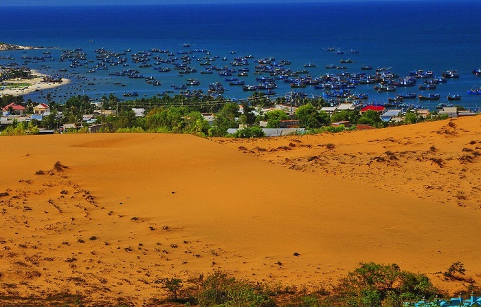 Cồn Cát Đỏ đẹp mê hồn