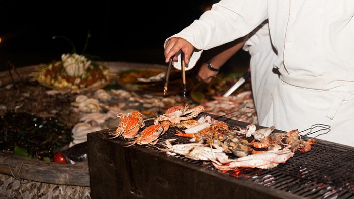 Hải sản thơm ngon, tươi ở Mũi Né