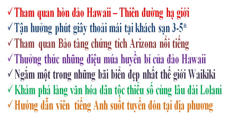 khuyến mãi tour du lịch mỹ giá rẻ