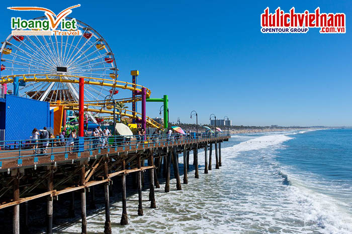 bãi biển Santa Monica