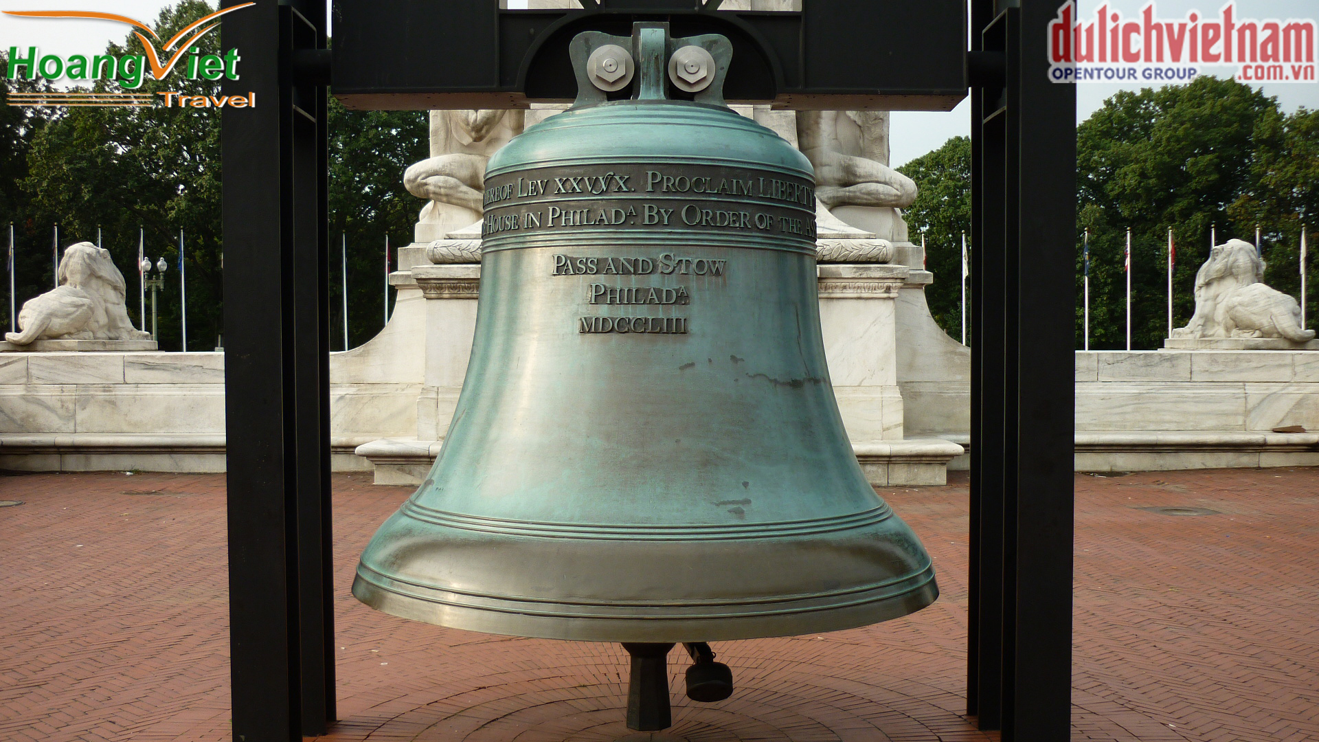 Liberty Bell – Quả chuông tự do, nơi đánh tiếng chuông tự do đầu tiên của nước Mỹ