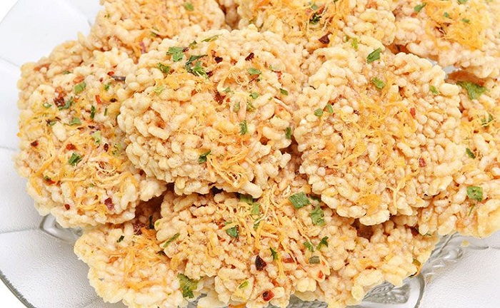 Cơm cháy giòn tan trong miệng