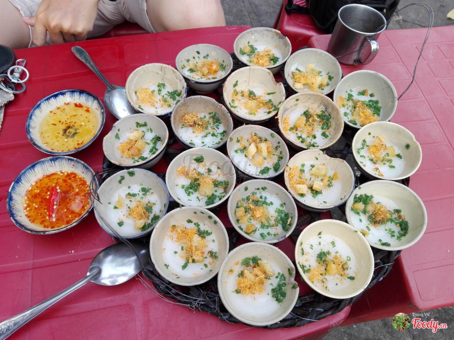 Món bánh bèo vị đậm đà