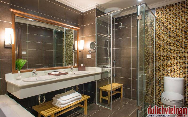 Phòng tắm rộng rãi, đem lại sự thoải mái