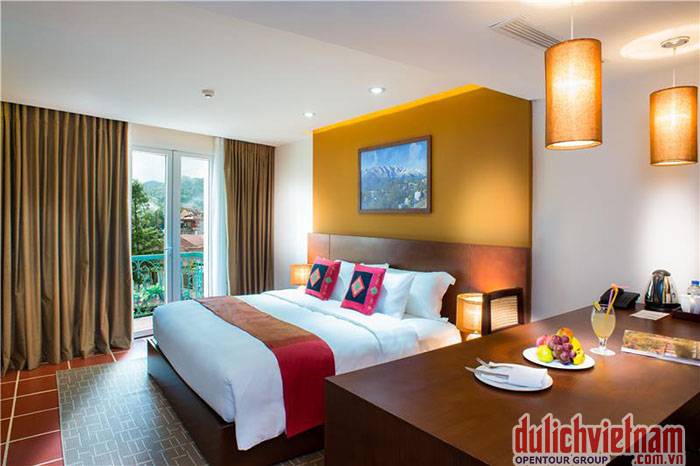 Phòng ngủ sang trọng, với đầy đủ tiện nghi