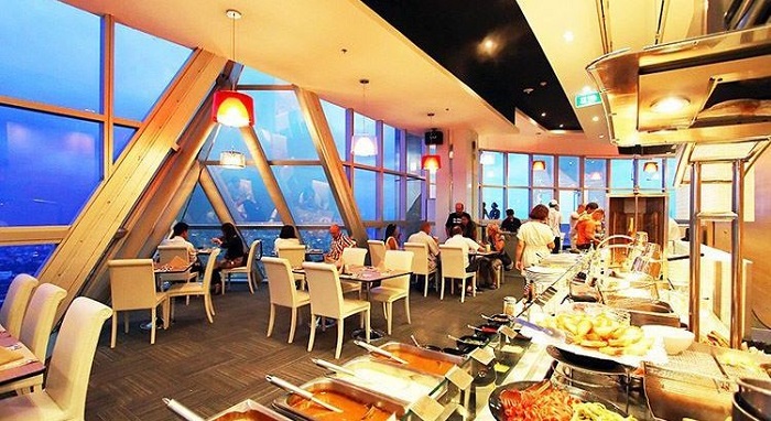 Buffet quốc tế Baiyoke sky 84 Tầng Buffet quốc tế Baiyoke sky 84 Tầng
